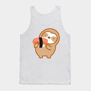 Cute Musubi Sloth Tank Top